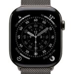 Apple Watch 46mm Slate Milanese Loop - S/M