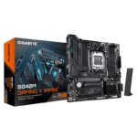 GIGABYTE B840M GAMING X WIFI6E. Processor manufacturer: AMD, Processor socket: Socket AM5, Compatible processor series: AMD Ryzen 7000 Series, AMD Ryzen 8000 Series, AMD Ryzen 9000 Series. Supported memory types: DDR5-SDRAM, Maximum internal memory: 256 GB, Memory slots type: DIMM. Supported storage