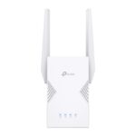 BE3600 Dual-Band Wi-Fi 7 Range Extender, input 100-240V~50/60Hz 0.3A, Wi-Fi 7: IEEE 802.11be/ax/ac/n/a 5 GHz, IEEE 802.11be/ax/n/b/g 2.4 GHz, 2882 Mbps at 5 GHz, 688 Mbps at 2.4 GHz