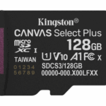 Card de Memorie MicroSDXC Kingston128GBCanvas Select PlusFara Adaptor