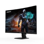 GIGABYTE GS27FC 27" FHD Curved Gaming Monitor - 1920 x 1080, 180Hz, 1, 250 cd/m², FreeSync Premium, HDR Ready, HDMI 2.0, Displayport  1.4. Display diagonal: 68.6 cm (27"), Display resolution: 1920 x 1080 pixels, HD type: Full HD, Display technology: LED, Response time: 1 ms, Native aspect ratio