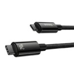 Cablu Baseus Tungsten Gold USB-C 240W 3m Negru