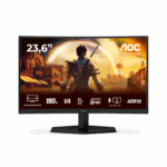 Monitor Gaming AOC C24G42E, 23.6", 1920 x 1080 pixeli, Black, Red, 3 ani Garantie
