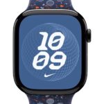Apple Watch 46mm Blue Ribbon Nike Sport Band - S/M