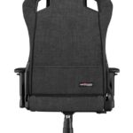 Scaun gaming Genesis Nitro 660, material textil, reglabil pe inaltime, greutate maxima suportata 150 kg, inaltime scaun reglabil 45 - 52 cm, spatar ajustabil 135°, dimensiuni roti 60mm,  echipat cu piston cu gaz clasa 4, manere 2D, negru/gri
