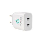 Alimentator retea SPACER Power Delivery, 2 x USB Type-C PD (max 20W)