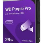 HDD Surveillance WD Purple Pro, 26 TB, 7200 rpm, 256 MB, SATA III