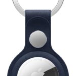 AirTag FineWoven Key Ring - Deep Blue