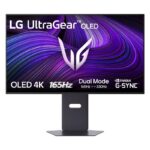 Monitor LG 32" 32GX850A-B.AEU, Diagonal (inch): 32, Diagonal (cm): 81, Aspect ratio: 16:9, Panel: OLED, Resolution: 3840x2160, Refresh Rate: 165 Hz/330 Hz, Response time GtG: 0.03ms, Brightness (max): 275 cd/m² / 1300 cd/m², Contrast (static) : 1.5M:1, Viewing angle: 178/178, Color Gamut Type