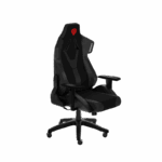 Scaun gaming Genesis Nitro 650 Onyx, material piele ecologica + Textil, reglabil pe inaltime, greutate maxima suportata 150 kg, inaltime scaun reglabil 46 - 55 cm, spatar ajustabil 135°, dimensiuni roti 60mm, echipat cu piston cu gaz clasa 4, manere 1D, negru/roz
