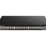 Switch D-Link DGS-1520-52MP, 48 porturi Gigabit, 2 porturi SFP+, Capacity 80Gbps, 16K MAC, 17" Rackmount, 1*fan