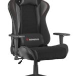 Scaun gaming Genesis Nitro 440 G2, material Synthetic PU + Textil, reglabil pe inaltime, greutate maxima suportata 120 kg, inaltime scaun reglabil 45- 52 cm, sezut si spatar textil ajustabil 150°, dimensiuni roti 60mm,  negru