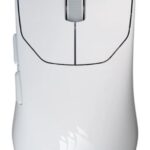 Mouse Gaming Wireless Corsair SABRE v2 PRO, 33000 DPI, Alb