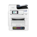 EPSON WF-Pro EM-C8101RDWF A3 RIPS COLOUR INKJET MFP, Tehnologie PrecisionCore™, Format A3, Functii: Print, Scan, Copy, Fax, FPO: 5.5 sec., Viteza printare: 35ppm mono si color, Duplex, Rezolutie: 4.800 x 1.200 DPI, Volum recomandat: 2.000-10.000, Max: 75.000 pagini/luna, Duplex scanare, 25IPM, 45