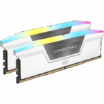 Memorie RAM CORSAIR Vengeance RGB White 32GB (2x16) DDR5 6000MHz