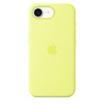 iPhone 16e Silicone Case - Neon Yellow