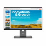 Monitor Consumer Lenovo ThinkVision P24QD-40, 23.8", 2560 x 1440 pixeli, Black, 2 ani Garantie