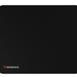 GENESIS Carbon 500 M Logo. Width: 250 mm, Depth: 300 mm. Product colour: Black, Surface coloration: Monochromatic, Material: Fabric,  Rubber, Gaming mouse pad