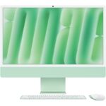 Apple iMAC 24" Retina 4.5k/ Apple M4 (CPU 10-core, GPU 10-core, Neural Engine16-core)/16GB/1TB - Green - INT KB (2024) (Cto from MWV03RO/A)