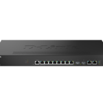 Switch D-Link 2.5Gigabit DMS-1250-10S, 8x RJ-45, 2x SFP+, 1x Console, 100/1000/2500 Mbps, compatibilitate 802.3u, 802.3ab, 802.3bz, 802.3ae, 802.3z, 802.3az, 802.3x, 802.1Q, 802.1