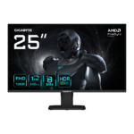 Monitor Gaming GIGABYTE GS25F2A, 24.5", 1920 x 1080 pixeli, Black, 2 ani Garantie