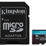 Card de Memorie MicroSDXC Kingston128GBCanvas GO PlusCu Adaptor