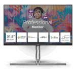 Monitor Consumer AOC U32U3CV, 31.5", 3840 x 2160 pixeli, Black, 3 ani Garantie