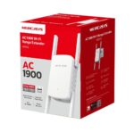 Wi-Fi Range Extender Mercusys AC1900  ME50G; Dual-Band, Standarde Wireless: IEEE 802.11a/n/ac 5 GHz, IEEE 802.11b/g/n 2.4 GHz, Viteza wireless:  600 Mbps at 2.4GHz, 1300 Mbps at 5GHz, Interfata: 1 x Gigabit Ethernet Port, 4 x Andene externe, Consum: 12W, Dimensiuni: 84.7×76.3× 112 mm. - Image 2