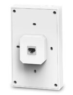 TP-Link Wireless Access Point EAP655-WALL, AX3000 Wireless Dual Band Indoor, 802.3af/at PoE, viteza transfer: 5 GHz 2402 Mbps, 2.4 GHz 574 Mbps, Interfata: Uplink: 1× 10/100/1000, Downlink: 3× 10/100/1000, dimensiuni: 143 × 86 × 42.6 mm. - Image 3