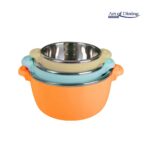 SET 3 CASEROLE TERMICE 2+4+6L,BELLY ORANGE, ART OF DINING BY HEINNER - Image 4