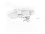Plafoniera LED RGB Philips Hue Centris, Bluetooth, cu 3xGU10incrucisate ,3x5.7W + LED 25W, 2810 lm, lumina alba si color (2000-6500K), IP20,Metal, Alb - Image 2