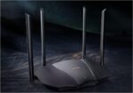 Router Wireless TENDA RX9, Gigabit, Dual-Band, AX3000, Wi-Fi 6, Standarde si protocoale: IEEE 802.3, IEEE 802.3u, IEEE 802.3ab, interfata: 1 port WAN 10/100/1000 Mbps, 3 porturi LAN 10/100/1000 Mbps, 4 x antene externe 6dbi, Dimensiuni: 272.44 x 162.85 x 43.71 mm, Viteza transfer:  5 GHz: până la
