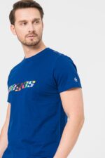 TRICOU  LOGO MULTICOLOR BARBATI   ROYAL BLUE-M - Image 5