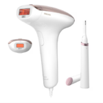 Epilator IPL PHILIPS Lumea Avanced BRI921/00, 250.000 impulsuri, 1 accesoriu, retea, alb-roz + Trimmer