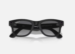 Ray-Ban Meta Wayfarer AI Glasses Matte Black/Polar Gradient Graphite - Image 5