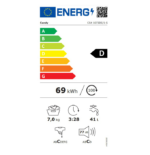 Masina de spalat rufe Candy Smart CS4 1072/1-S, SLIM, 7 kg, 1000 rpm, Clasa D, Easy Iron, Kg Detector, Alb - Image 3