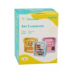 Set 3 caserole multicolore U-Grow, 3 x 300ml - Image 8