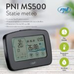 Statie meteo PNI MS500 cu senzor extern fara fir, afiseaza temperatura si umiditatea interioara si exterioara, memorie valori climaterice minime si maxime, Alimentare: 3 x baterii AAA 1.5V, Interval masurare:  -9.9°C ~ +50°C / +14°F ~ +122°C, Interval masurare umiditate: 20% ~ 95%RH, Afisare ora - Image 8