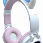 CASTI WIRELESS CU URECHI DE PISICA SI LUMINI, LEXIBOOK