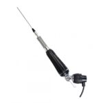Antena CB PNI LED 1000 rabatabila, 80 cm lungime, cu cablu si montura fixa tip fluture, 26-30 MHz, 300 Watt, ilumineaza in timpul emisiei, Lungime cablu: 4M, Otel inoxidabil - Image 5