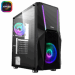 Carcasa nJoy Fort, RGB, Mid Tower, Black