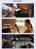 SUNMI MOBILE T5940 V2s - Wireless data POS System, V2s Android 11, 2GB + 16GB, 5MP camera, micro SD, EU 4G, NFC, 2 SAM, printer + label printer, 1D/2Dscanner, non-GMS - Image 8