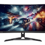 Monitor Consumer Lenovo Legion R27qc-30, 27", 2560 x 1440 pixeli, Black, 3 ani Garantie