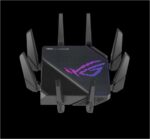 Asus Tri-band WiFi Gaming Router AX11000 PRO, GT-AX11000 PRO; Network Standard: IEEE 802.11ax, IPv4, IPv6, segment AX11000 ultimate AX performance, 2.4GHz 1148Mbps, 5G-1Hz 4804Mbps, 5G-2Hz 4804Mbps, 8 x antene detasabile, processor 2.0 Ghz, 256MB NAND flash, 1GB DDR4 RAM, Tri-band Wi-Fi: 2.4 GHz / 5 - Image 2