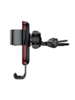 SUPORT AUTO Baseus Metal Age Gravity pt. SmartPhone, fixare in suport CD/DVD player auto, negru - Image 2