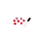 HP Gaming Keycaps Full set, HyperX Pudding, US Layout, RED - Image 2