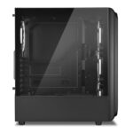Carcasa Sharkoon TK5M RGB, Mid Tower NEGRU - Image 4