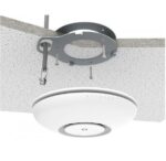 Mikrotik Access Point CAP, RBCAPGI-5ACD2ND; ARM 32bit, CPU: IPQ-4018; 4x CPU core count; 716MHz CPU nominal frequency; L4; Size of RAM: 128 MB; FLASH Storage size: 16 MB; PoE in: 802.3af/at/ PoE out: Passive PoE up to 57V; 2x Wireless 2.4GHz number of chains, Wireless 2.4GHz Max data rate: 300 - Image 2