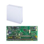 Centrala Magellan SP6000+; 16PGM extensibile, cu emiţator-receptor radio - 32 zone;Bus comunicație cu 4 fire (conectare a până la 15 module);Acceptă raportare IP și IP celulară;Control sistem via aplicație BlueEye; Programare bazată pe meniuri; include placa si cutie metalica cu traf