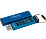 Memorie USB Kingston Keypad 200 64GB, USB 3.2, Albastru - Image 3